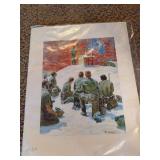 Limited edition unframed print 15.5” x 19”