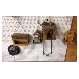 5 bird houses