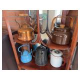 Lot of misc tea kettles