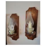 Wall Hanging w/Candle Holders
