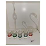 Glass Sculptures, Shot Glasses