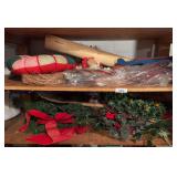 Christmas wreaths and decor