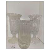 Pedestal Candle Holdersz Vase