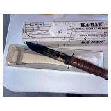 2 new Ka Bar USMC Fighting Knives