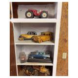 57 model, wood cars, metal Jeep