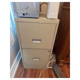2 drawer file cabinet