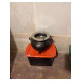Electric witch’s brew kettle
