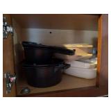 Microwave steamer bowls and other microwave dishes