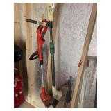 2 electric weedeaters