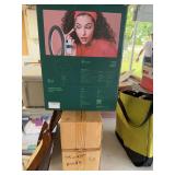 12” selfie ring light,2 boxes of 75 watt light bulbs