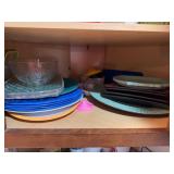 Contents of bottom shelf
