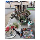 Asian inspired lot of knickknacks