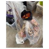 Fall decor, wreath, Halloween pick lights,