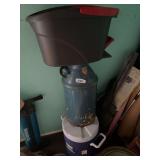 Water cooler, milk can, mop bucket