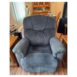Upholstered rocker recliner 36" w