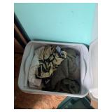Rags, flowers,sheets