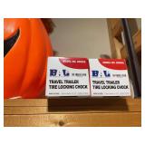 Travel Trailer Tire Locking Chocks