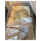 Double bed sheets, ladies hankies
