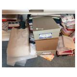 New material, 2 barrels of odd material. Cotton & double knit
