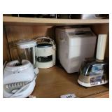 Hamilton Beach Blender, Black and Decker Lids Off, Dazey Stripper, Hitachi Bread Baker