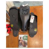 Under desk elliptical trainer, fan, weights