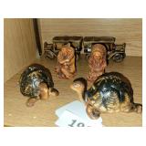 Vintage Salt and Pepper Shakers  6 pieces