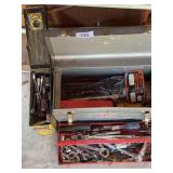 Toolbox w/ tools, ammo box w/ tools