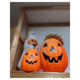 Vintage Halloween Blow Molds