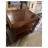Wooden side table