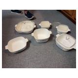 Vintage CorningWare Blue Cornflower casserole dishes