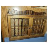 Wood Shadow Box w/Doors