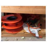 Outdoor extension cords and reels