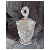 Bleikristall  Lead Crystal Covered Compote