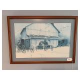 Ben Richmond framed print 33" x 24"