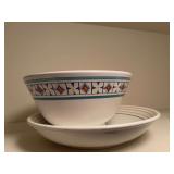 2 large serving bowls