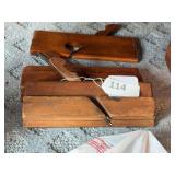 Antique wood planes