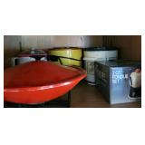 Crockpots, Electric Wok, Fomdue Set, Ice Cream Maker