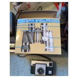 Gemini binoculars, Kodak Hawkeye Instamatic, 2 Pentax cameras, Kodak cameras, film, misc