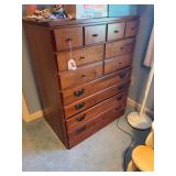 4 drawer maple chest