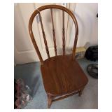 Antique Bentwood side chair, maple  captains chair