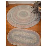 65” diameter braided rug