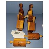 Vintage Salt and Pepper Shakers  8 pieces