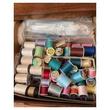 4 drawers of sewing supplies