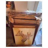 Pictures & frames, wood horse cutout