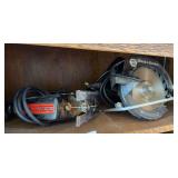 Craftsman scroller saw, Black and Decker circular saw