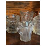 Creamer/sugar, small pitcher, spooner