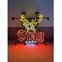 Stag Beer Neon Sign - 18" Tall