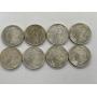 (8) 1921 Morgan Silver Dollars