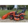 Kubota BX2660 Belly Mower w/ Loader 4WD, 3pt