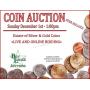 Estate Coin Auction -Silver & Gold Coins